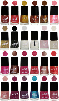 

Fabia Nail Polish (M72) Jerry Wine-Jerry Pink-Jerry Golden-Light Jerry Coffee-Dark Golden-Jerry Peach-Light Golden-Black-White-Top Coat-Lychee-Light Cream-Pink-Light Coffee-Magenta-Shock Pink Light-Light Nude-Red Orange-Shrimp Pastell-Cherry Blossom-Light