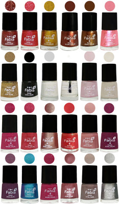 

Fabia Nail Polish (M139) Jerry Wine-Jerry Pink-Jerry Golden-Light Jerry Coffee-Dark Golden-Jerry Peach-Light Golden-Black-White-Top Coat-Lychee-Light Cream-Magenta-Shock Pink Light-Light Nude-Red Orange-Shrimp Pastell-Cherry Blossom-Light Jam-Denim-Hot Ma