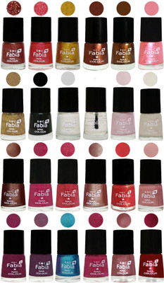 

Fabia Nail Polish (M106) Jerry Wine-Jerry Pink-Jerry Golden-Light Jerry Coffee-Dark Golden-Jerry Peach-Light Golden-Black-White-Top Coat-Lychee-Light Cream-Light Coffee-Magenta-Shock Pink Light-Light Nude-Red Orange-Shrimp Pastell-Cherry Blossom-Light Jam