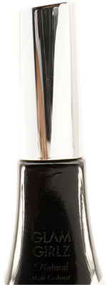 

Glam Girlz Natural Stylist Midnight Black Gel Nail Paint, 9 ml Midnight Black