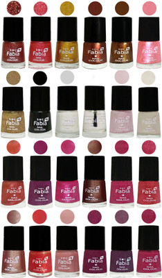 

Fabia Nail Polish (M02) Jerry Wine-Jerry Pink-Jerry Golden-Light Jerry Coffee-Dark Golden-Jerry Peach-Light Golden-Black-White-Top Coat-Lychee-Light Cream-Dark Peach-Shock Pink-Pink-Light Coffee-Magenta-Shock Pink Light-Light Nude-Red Orange-Shrimp Pastel