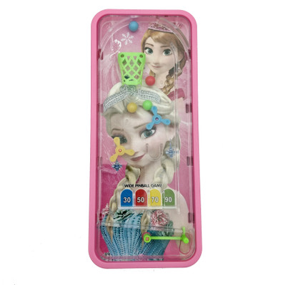 

Qzark Pencil Box Frozen Art Plastic Pencil Box(Set of 1, Pink)