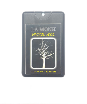 

la monk MAGICAL WOOD LUXURY BODY SPRAY PERFUME (POCKET PERFUME - 350 Spray Guaranteed) Easy to Use Perfume - 18 ml(For Men & Women)