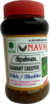 

navarasam pirandai adamant creeper Tamarind Pickle(200 g)