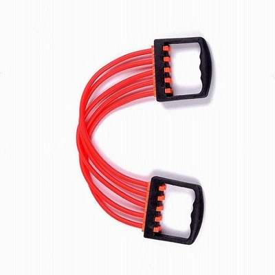 

FITNESS AID CHEST EXPANDER MUSCLE BUILDER/TONER/STRENGTHNER/STRETCHING Resistance Tube(MULTICOLR)