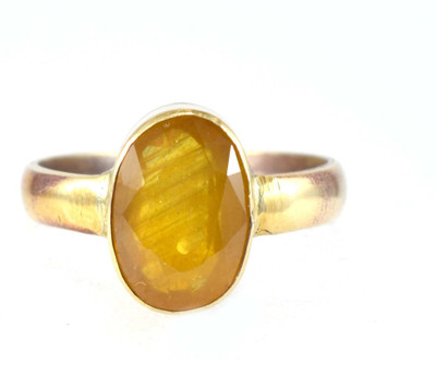 SPRIGEMS Copper Sapphire Ring
