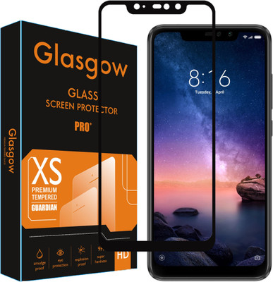 Glasgow Tempered Glass Guard for Mi Redmi Note 6 Pro(Pack of 1)
