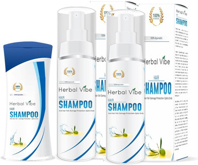 

Herbal Vibe Anti Hair Fall Protection Anti Splits Shampoo(250)