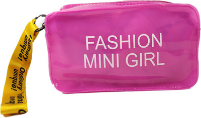 

SB Girls Casual, Sports Pink Silicon Sling Bag