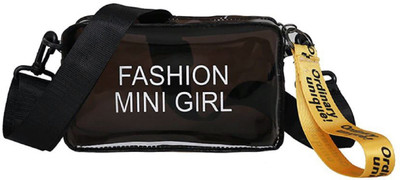 

SB Girls Casual, Sports Black Silicon Sling Bag