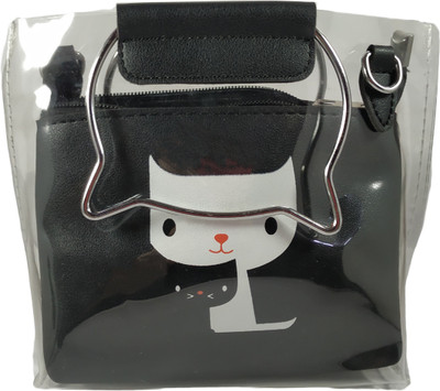 

SB Women Casual Black Silicon Sling Bag