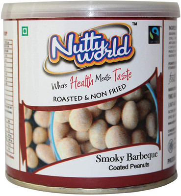 

NuttyWorld Smoky Barbeque Coated Peanuts(225 g)