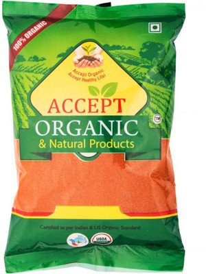 

ACCEPT ORGANIC Red Chilli/Lal Mirchi Powder(500 g)