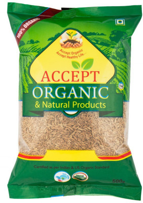 

ACCEPT ORGANIC Cumin Seeds/ Jeera(500 g)