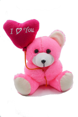 

ME&YOU Romantic Teddy Valentine Gift for Husband, wife, Girlfrined, Boyfriend, Lover I Love You Balloon Teddy IZ18TILY-010 - 10 inch(Multicolor)
