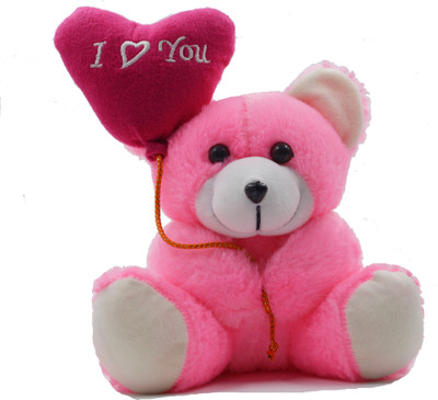 

ME&YOU Romantic Teddy Valentine Gift for Husband, wife, Girlfrined, Boyfriend, Lover I Love You Balloon Teddy IZ18TILY-003 - 10 inch(Multicolor)