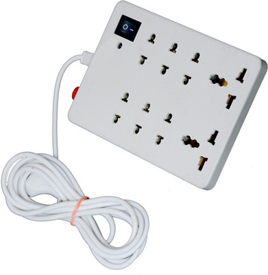 

NXT POWER 8+1 (1 PCS) 8 Socket Surge Protector(White)