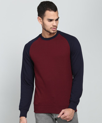 HIGHLANDER Full Sleeve Solid Men Sweatshirt