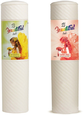 

Lyla Blanc TALC MAJESTIC TEMPTING for Women - (Set of 2) (250gm each)(250 g)
