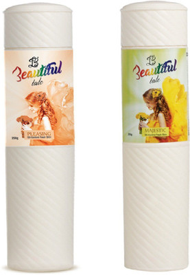 

Lyla Blanc TALC PLEASING MAJESTIC for Women - (Set of 2) (250gm each)(250 g)