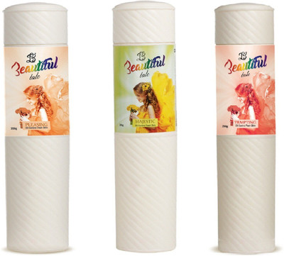 

Lyla Blanc TALC PLEASING MAJESTIC TEMPTING for Women - (Set of 3) (250gm each)(250 g)