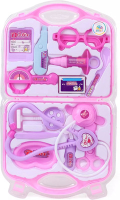 

Jazz My Mobile Kids Doctor Play Set (Pink) Toy Accessory(Child Pink)