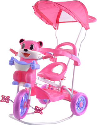 

Oximus Baby Tricycle for Kids with Front and Back Basket & Canopy, Parent Handle with Musical Kids | Tricycle for Kids | Tricycle for Baby Boy & Girl | Baby Tricycle | Toys for 2 3 4 5 Years Toddler Tricycle Toys for Gifting Cycle with Musical Best Baby C