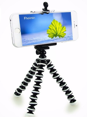 

Blue Birds Premium Quality Tripod Universal Flexible Octopus Style Tripod with Universal Mobile Monopod Mount Adapter & Long Screw hanging flexible Tripod(Multicolor, Supports Up to 1500)
