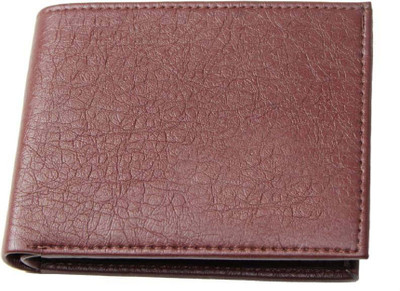 

Macberry Men Brown Artificial Leather Wallet(8 Card Slots)