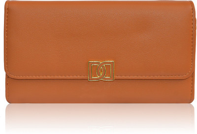 

Minaar Women Casual Brown Artificial Leather Wrist Wallet