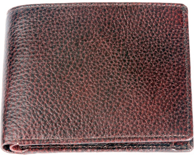 

UMDA Men Brown Genuine Leather Wallet(8 Card Slots)