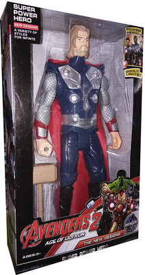

RGB GROUP Avengers Age of Ultron - Thor Action Figure for Kids Age 3+(Multicolor)