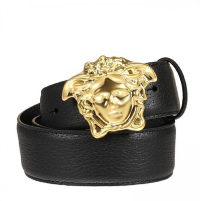 

luxury designer Men Black Genuine Leather Belt