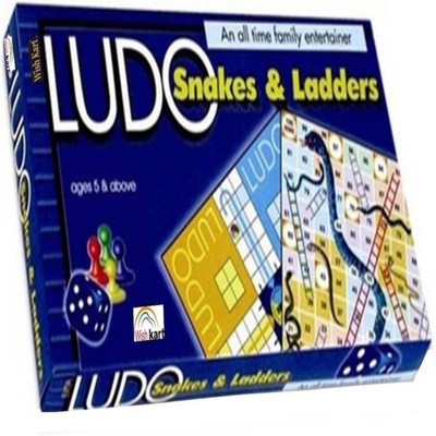 

Royal Collections Ludo Snakes N Ladders Board Game (Senior) Board Game