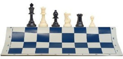 

ALEN Check Mate Rolling Chess 15 inch Chess Board(Black)