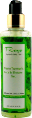 

raya Neem Turmeric Face and Shower Gel(190 ml)