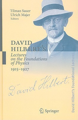 David Hilbert's Lectures on the Foundations of Physics 1915-1927(English, Hardcover, unknown)