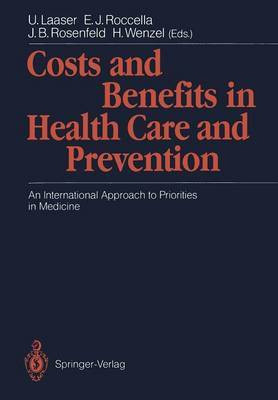Costs and Benefits in Health Care and Prevention(English, Paperback, unknown)