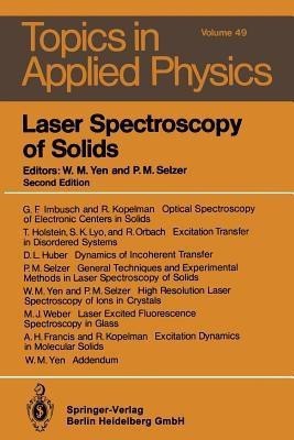 Laser Spectroscopy of Solids(English, Paperback, unknown)