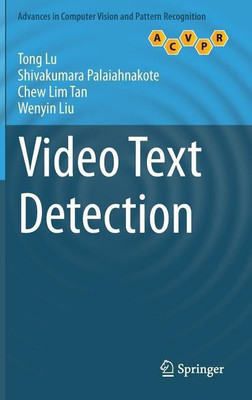 Video Text Detection(English, Hardcover, Lu Tong)