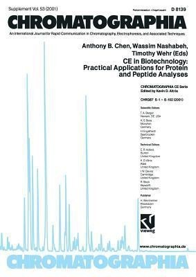 CE in Biotechnology: Practical Applications for Protein and Peptide Analyses(English, Paperback, unknown)