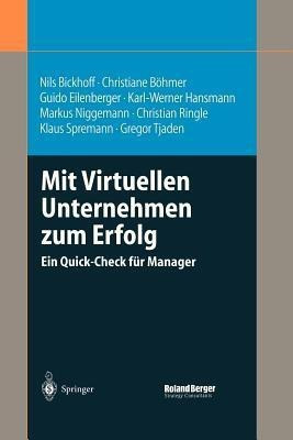 Mit Virtuellen Unternehmen zum Erfolg(German, Hardcover, Bickhoff Nils)