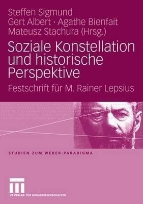 Soziale Konstellation und historische Perspektive(German, Hardcover, unknown)