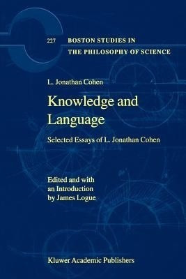 Knowledge and Language(English, Paperback, Cohen L. Jonathan)