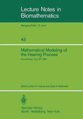 Mathematical Modeling of the Hearing Process(English, Paperback, unknown)