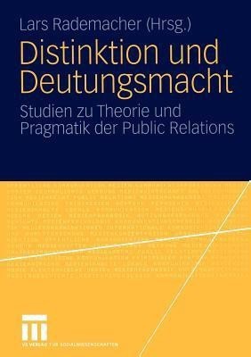 Distinktion und Deutungsmacht(German, Paperback, unknown)