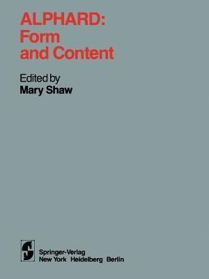 Alphard: Form and Content(English, Paperback, unknown)