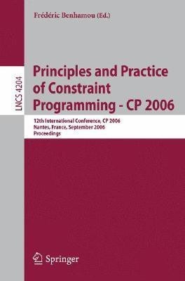 Principles and Practice of Constraint Programming - CP 2006(English, Paperback, unknown)