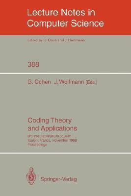 Coding Theory and Applications(English, Paperback, unknown)