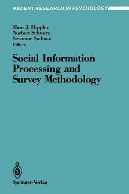Social Information Processing and Survey Methodology(English, Paperback, unknown)